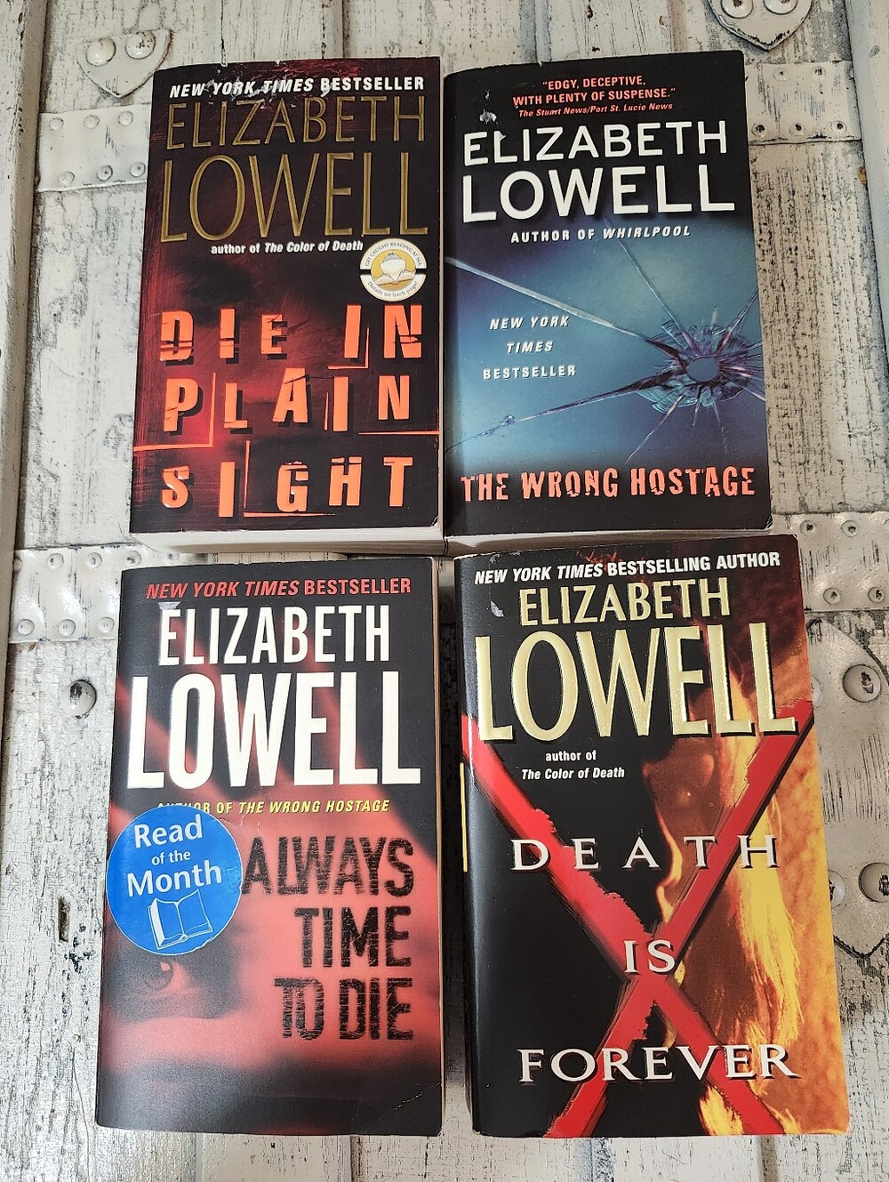 Elizabeth Lowell Romantic Suspence Novel Set